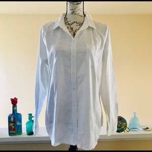 Old Navy white cotton shirt